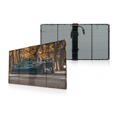 P3.91-7.82 HD átlátszó LED kijelző képernyő